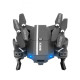Квадркоптер CTW 8807W 300мм доладний HD WiFi камера барометр чорний